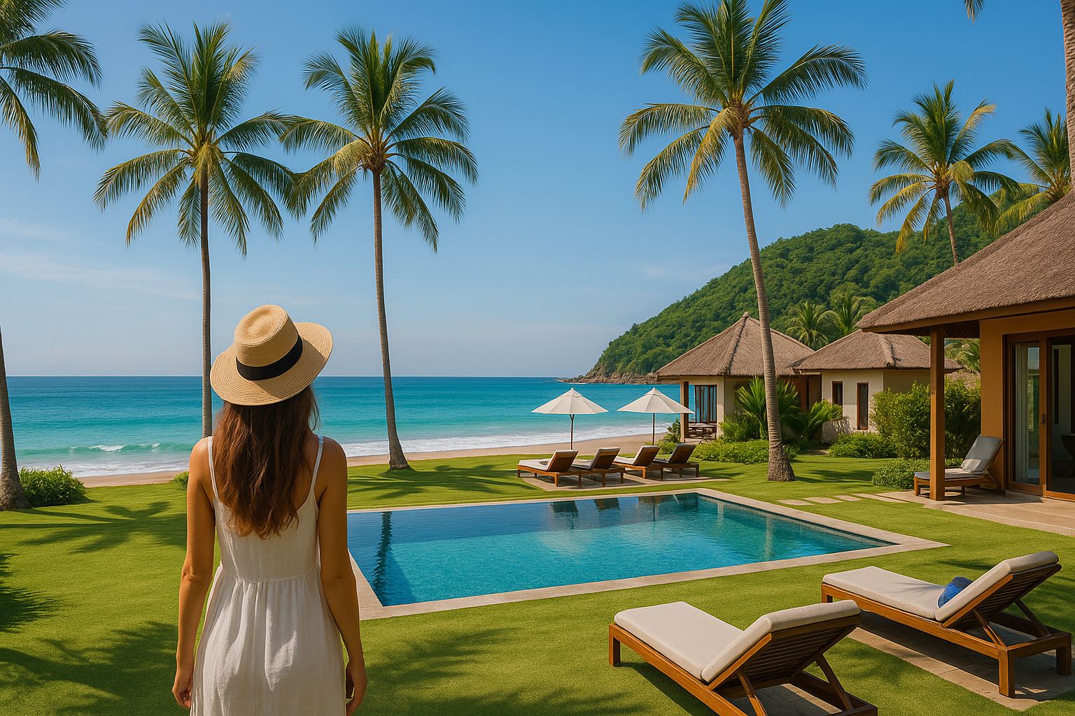 Lombok beachfront resort