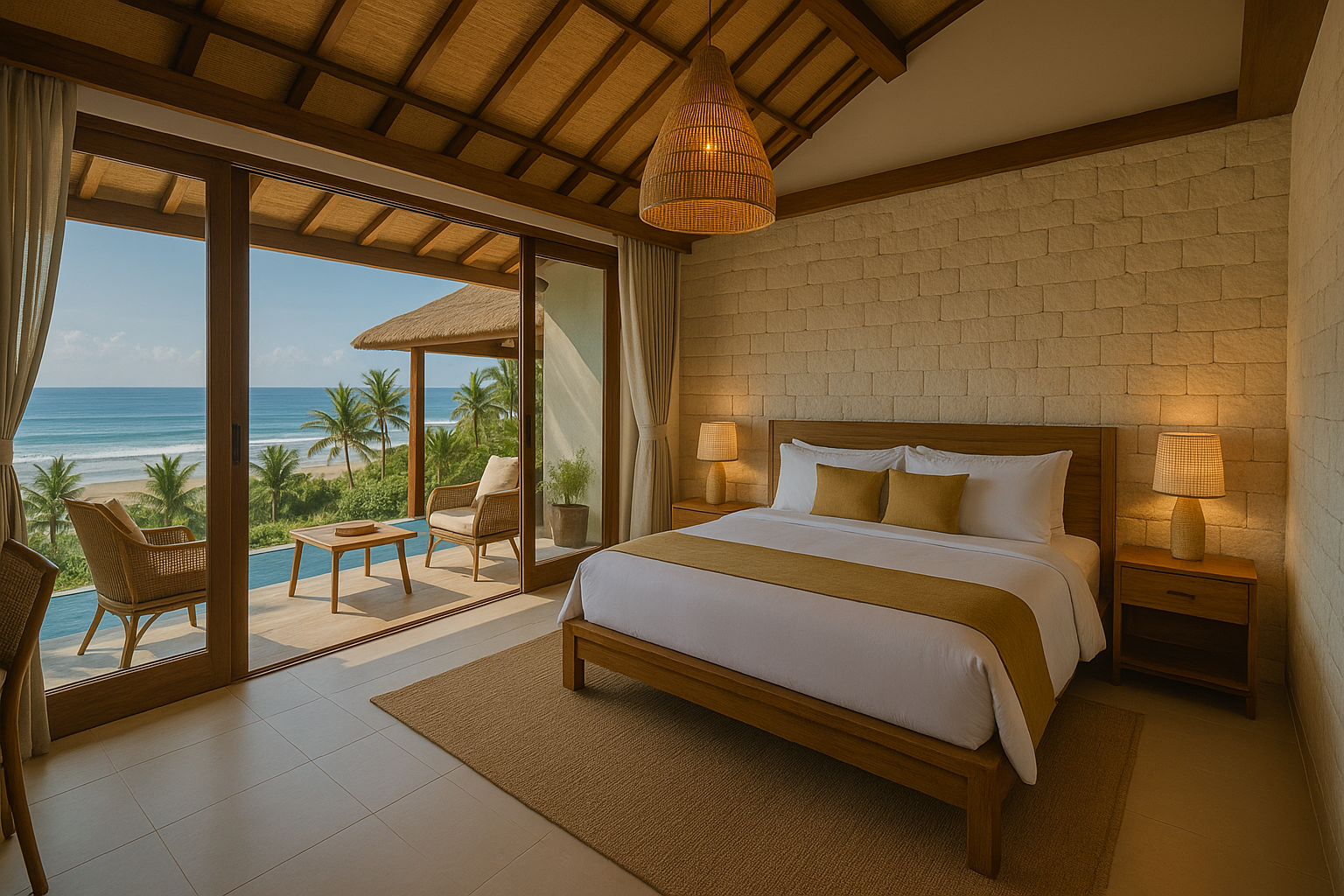 Villas near Pengantap beach