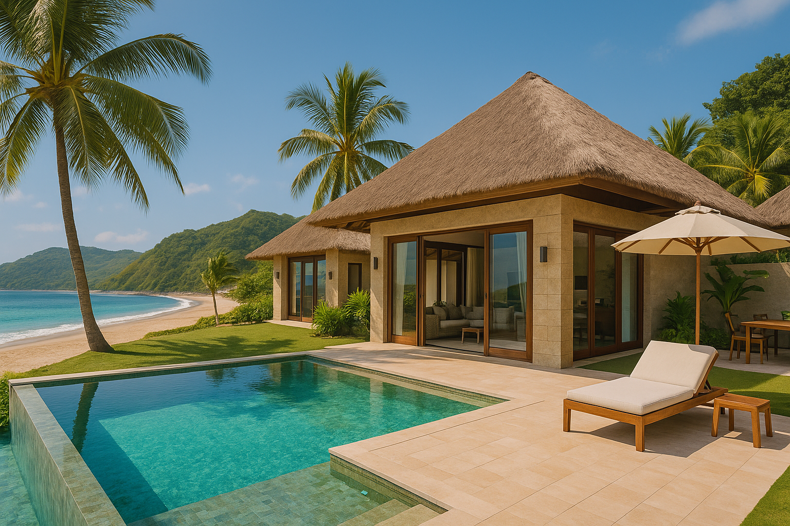 Seaside villa retreat