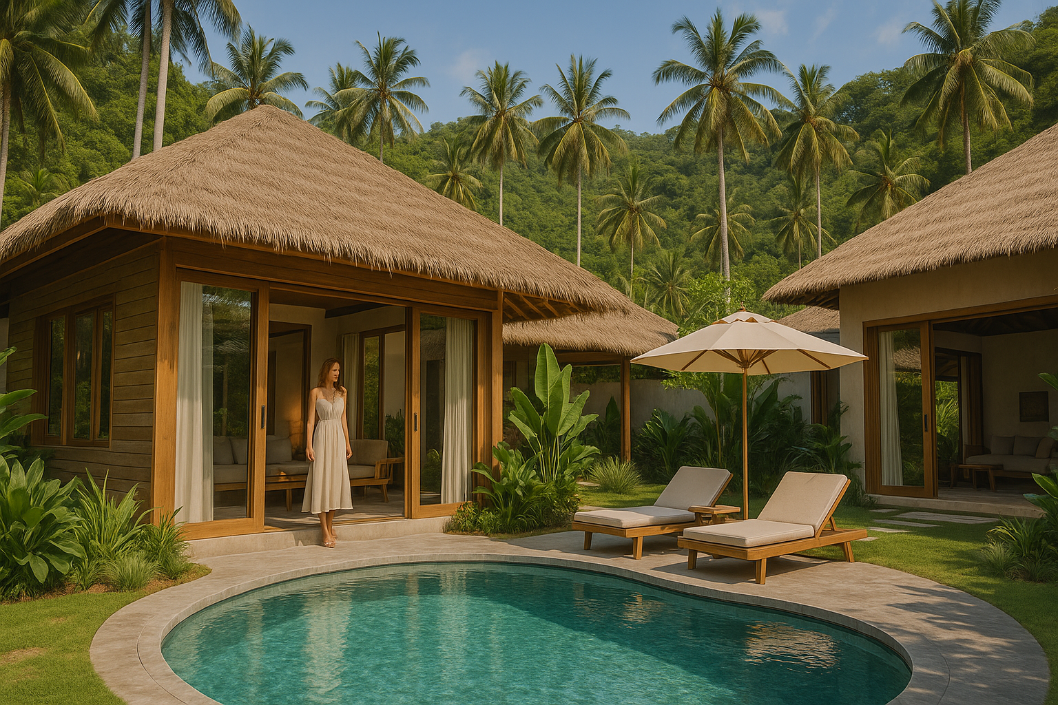 Nature inspired villas