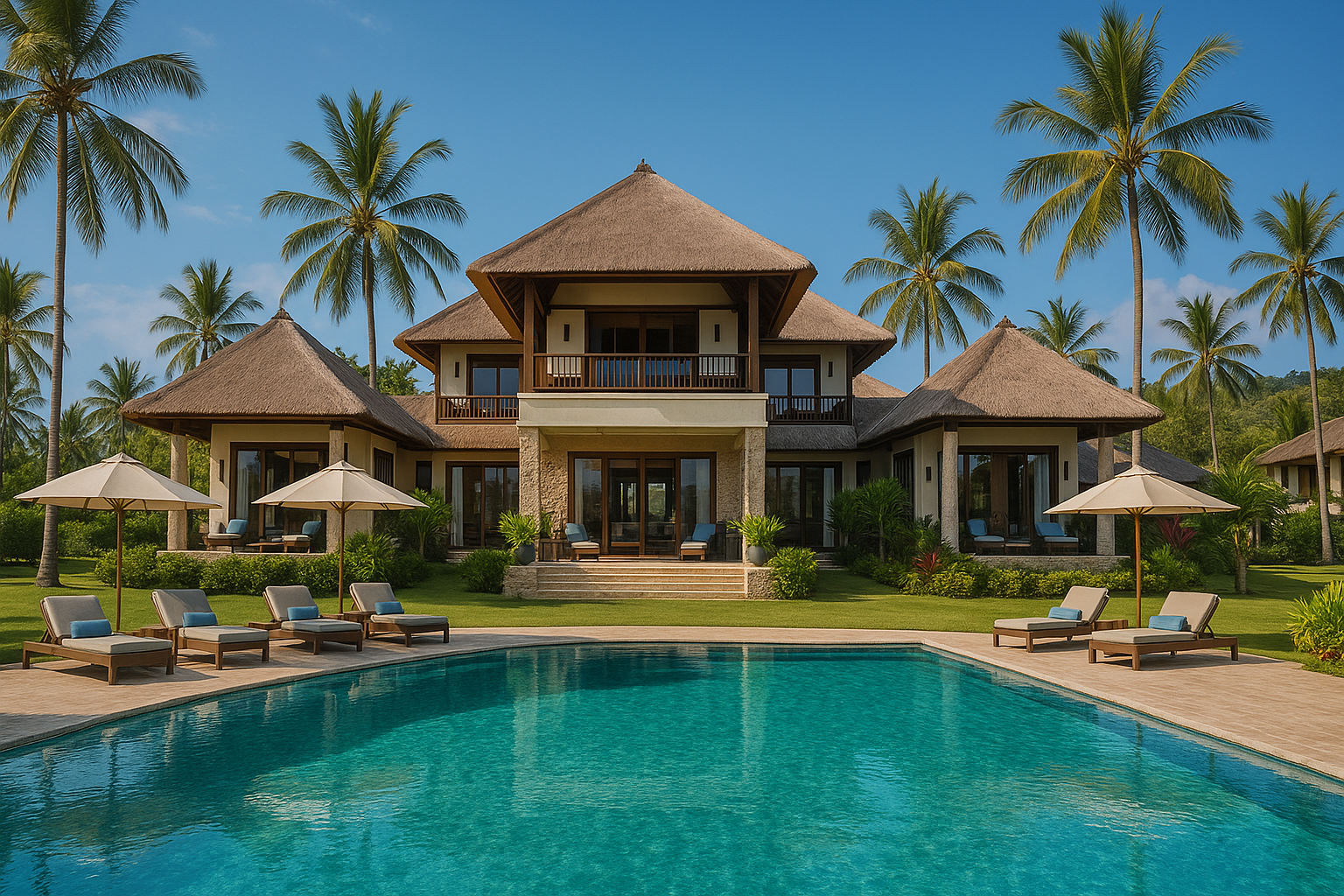 Five star villa resort