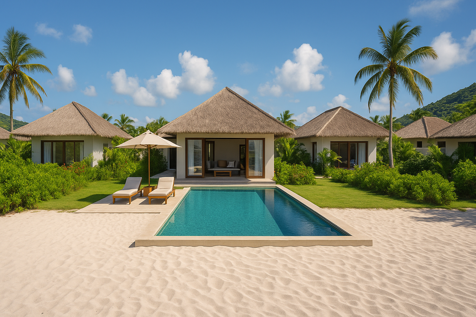 Custom design villas