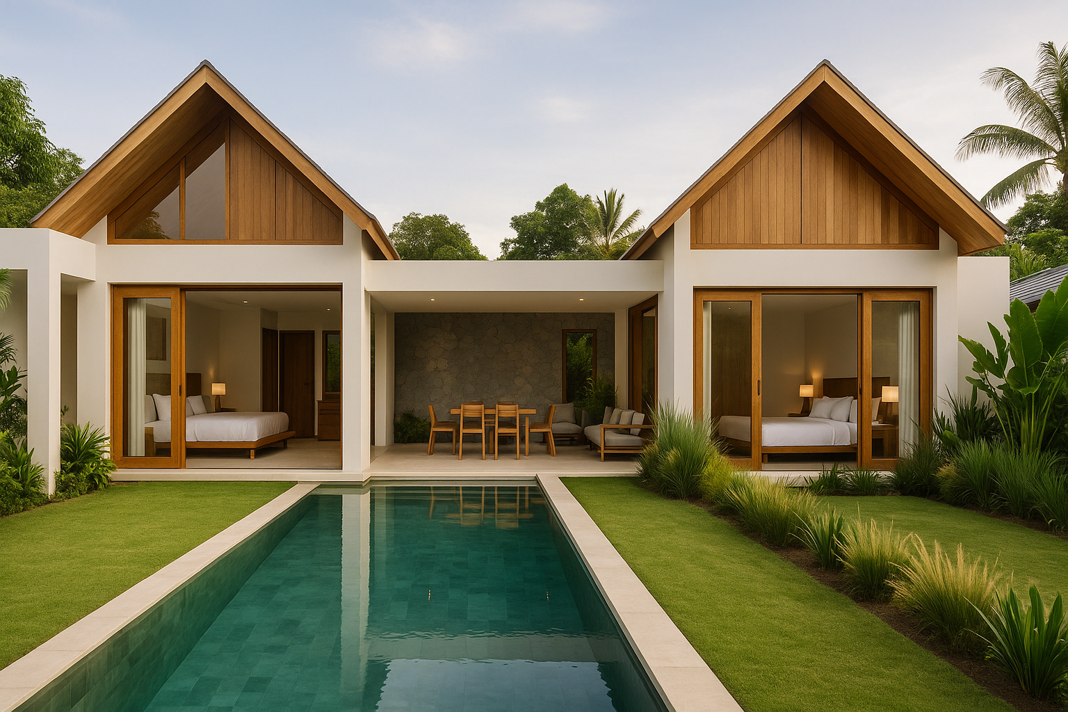 Seaside villa retreat