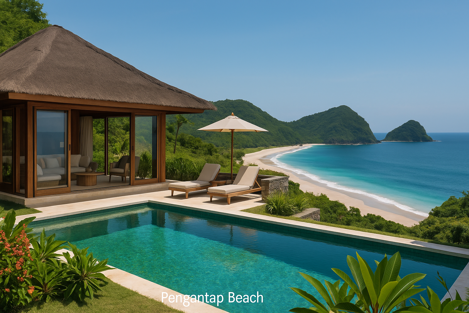 Pengantap beach villa