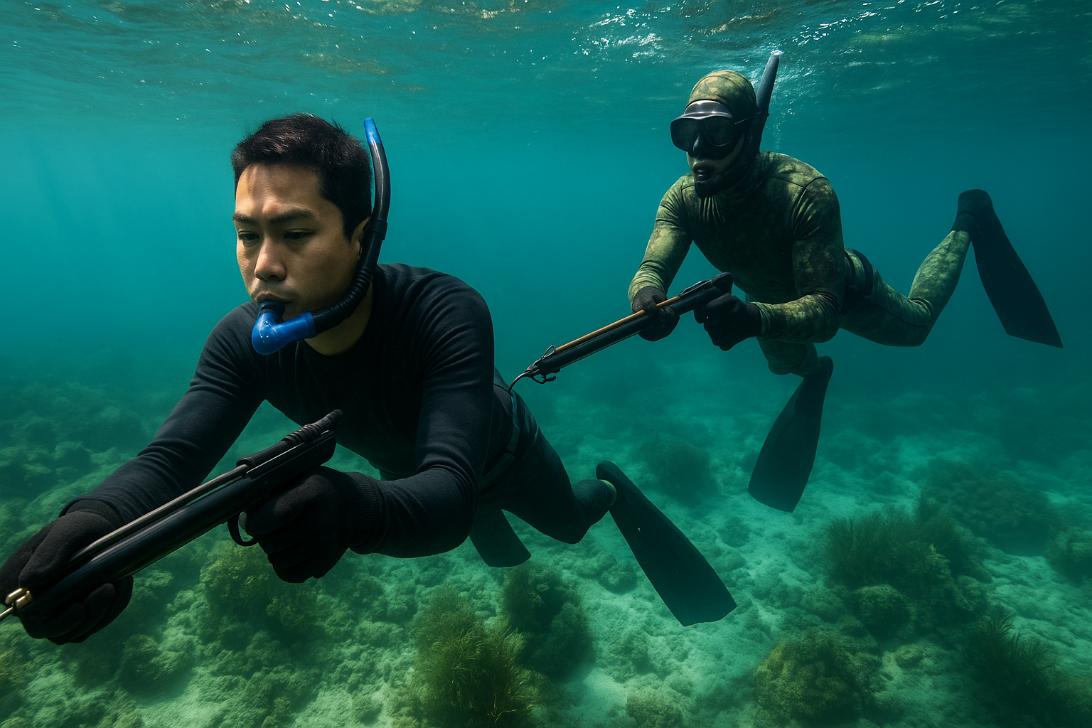 Diving and spearfishing in Lombok