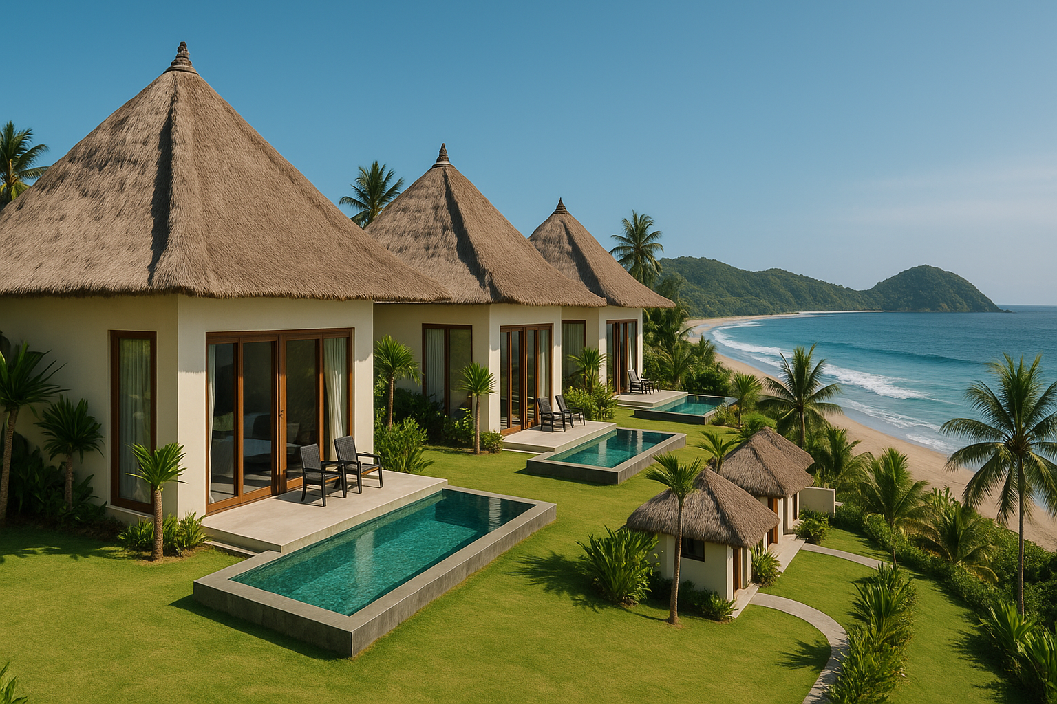Seaside villas for global investors