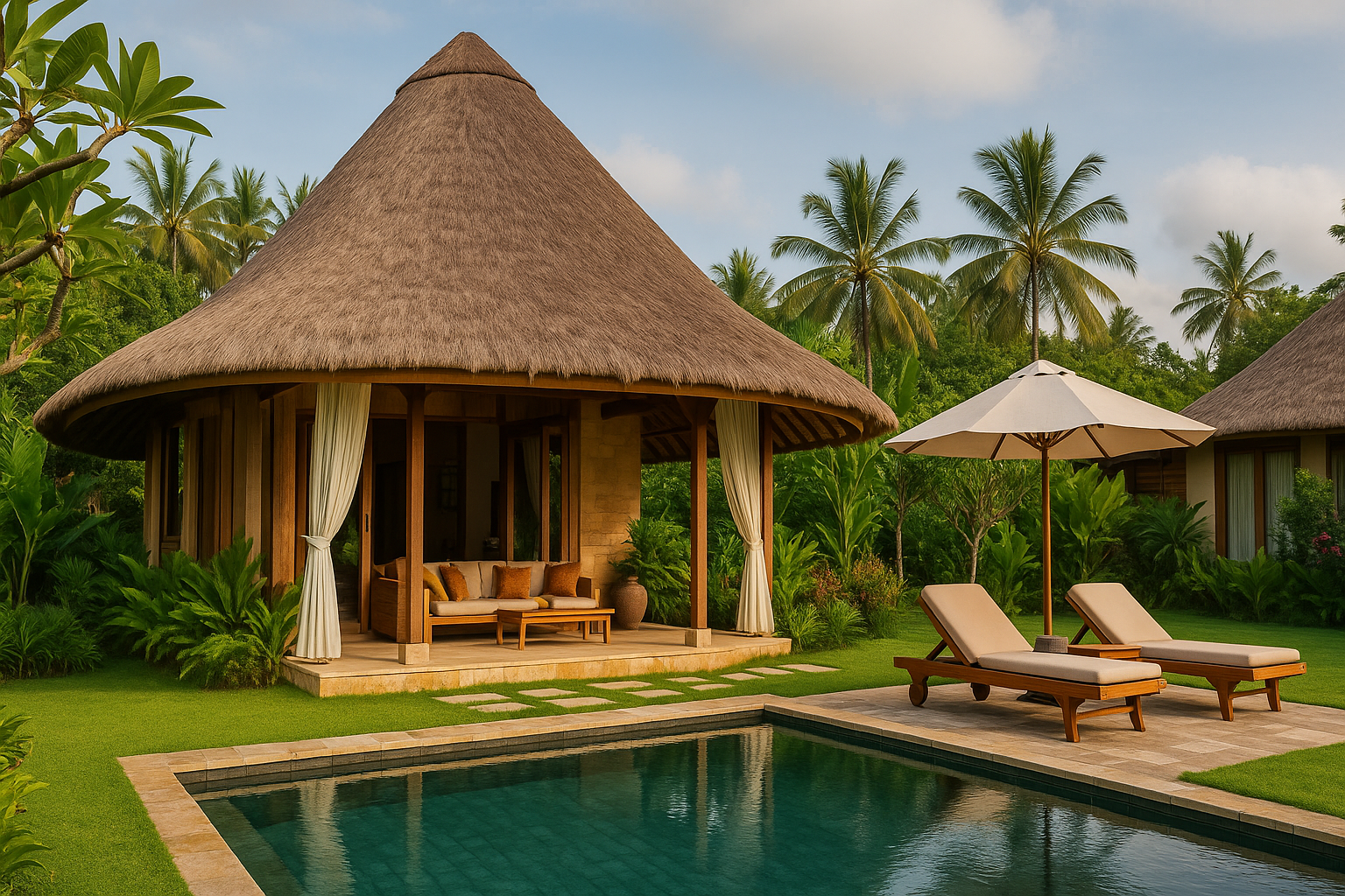 Eco-conscious villas in Lombok