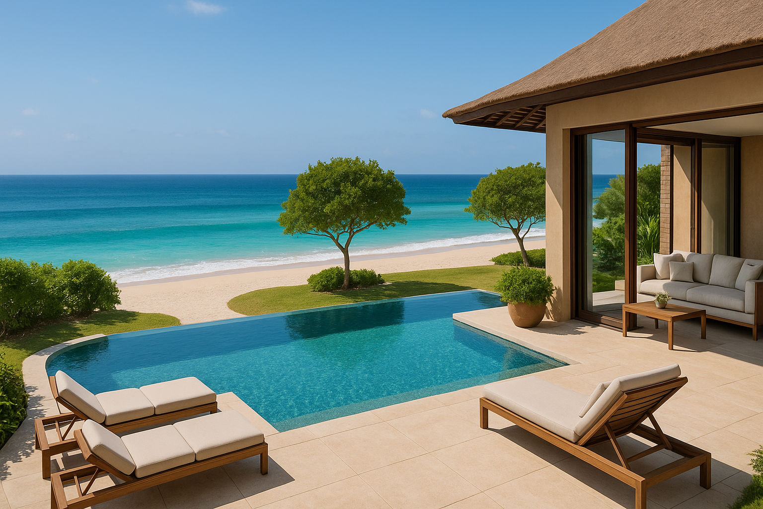 Seaside villa retreat