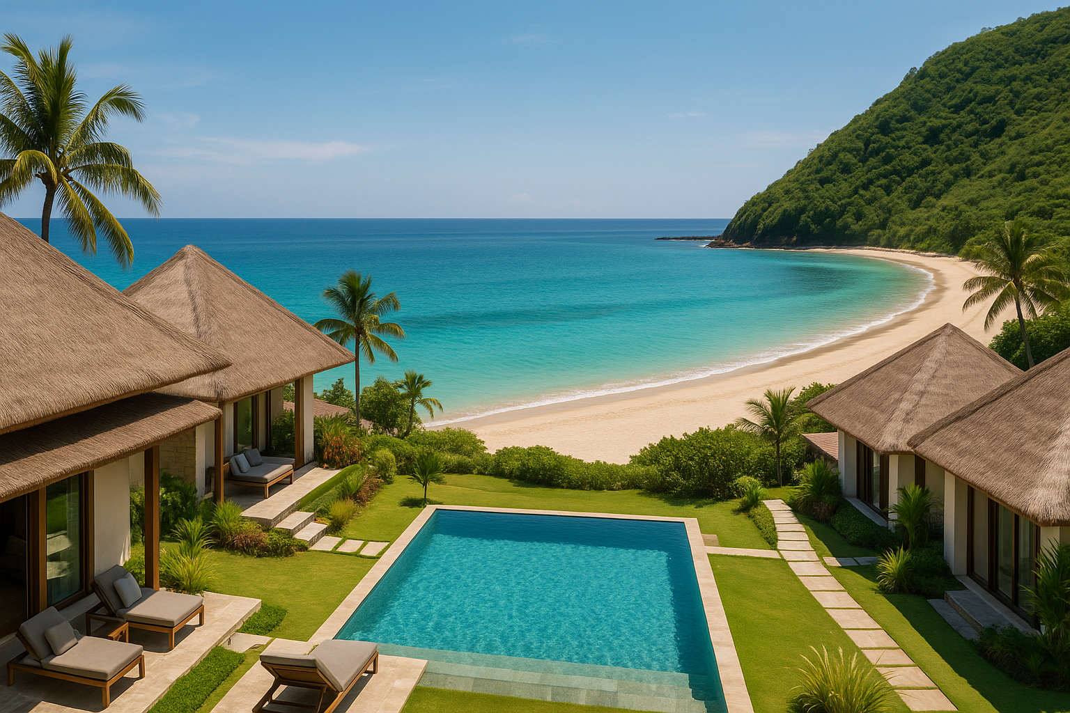 Pengantap beach villa