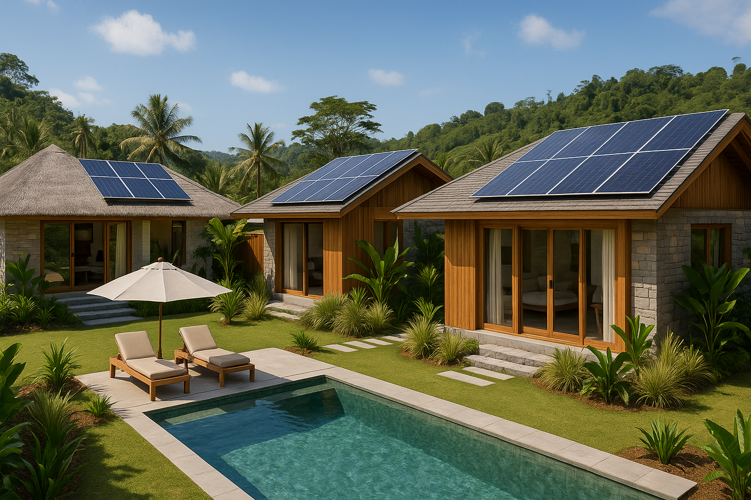 Sustainable villas Lombok