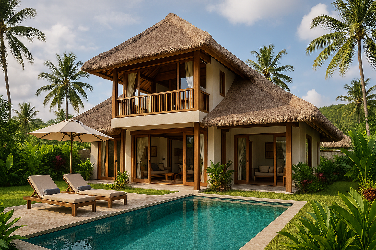 Tropical Villa Living in South Lombok