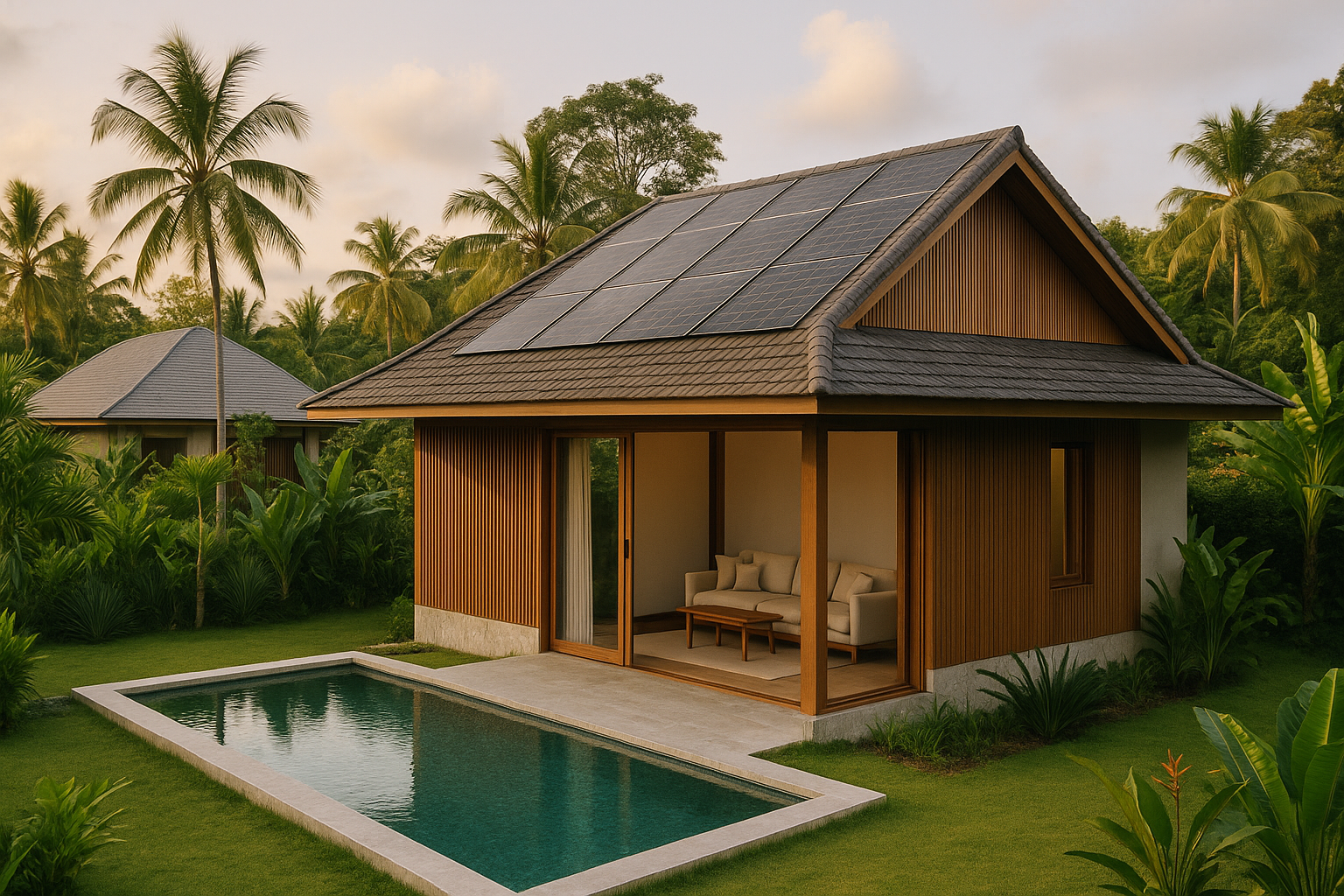 Eco-friendly villas
