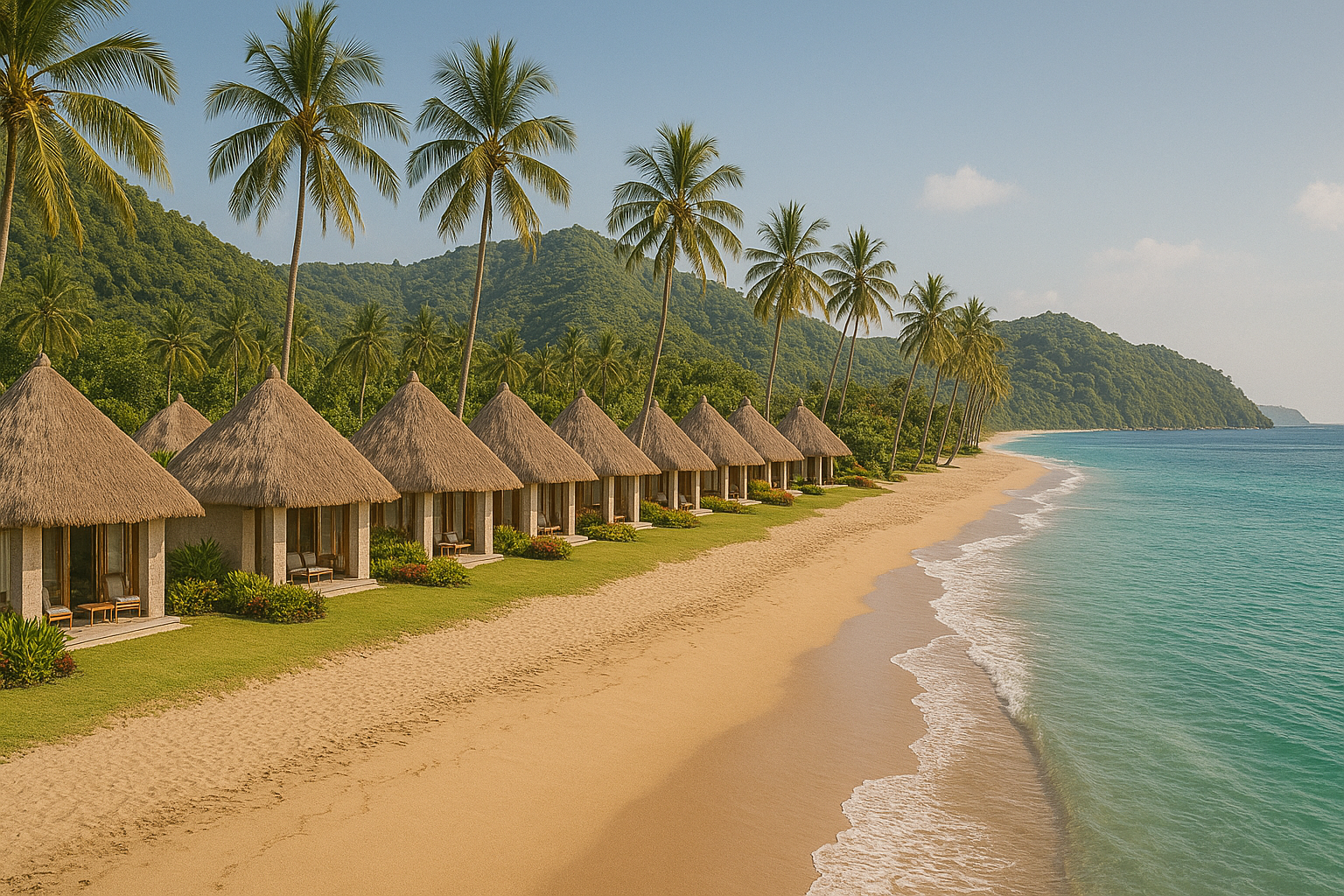 Secluded Beachfront Resort Lombok