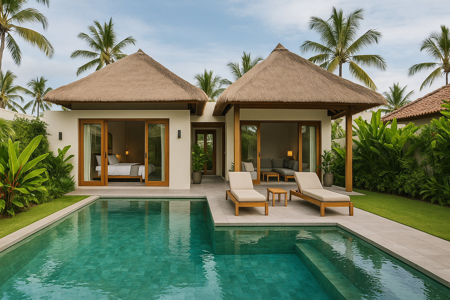 Contemporary Tropical Villas Lombok