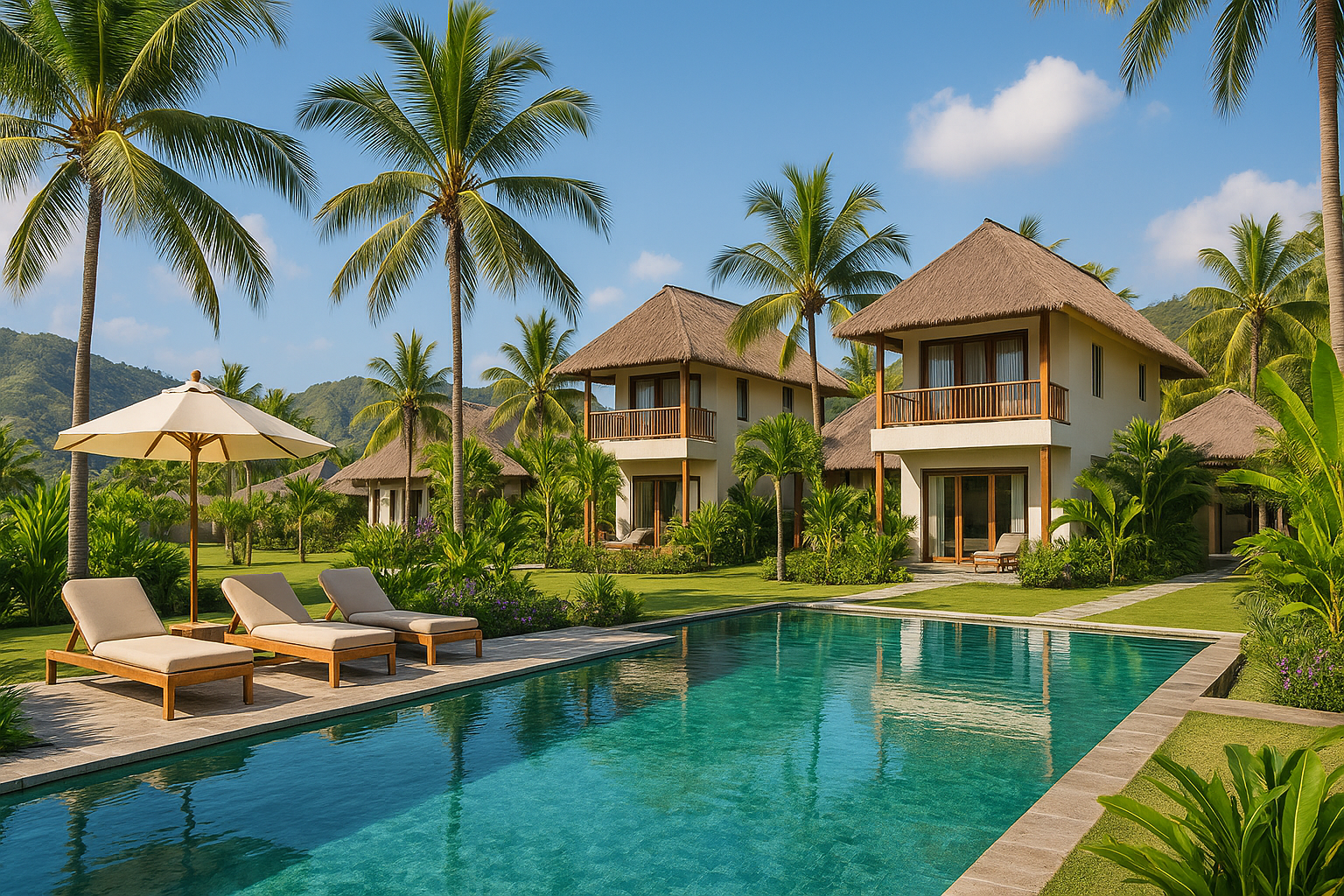 Villa Resort Near Surfing Spots Lombok